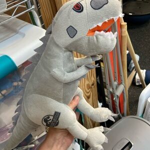 Jurassic world trex plush Gray Dinosaur Stuffed Animal